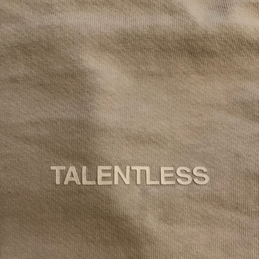 Talentless Hoodie- Bone